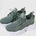 KRYSTYNA | Sneakersy z szerokim przodem