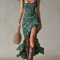 ALICJA | Sukienka maxi w stylu boho retro
